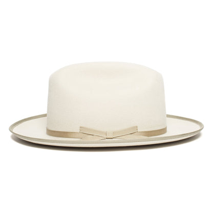 Goorin Bros. happy trails wool fedora Creme side view