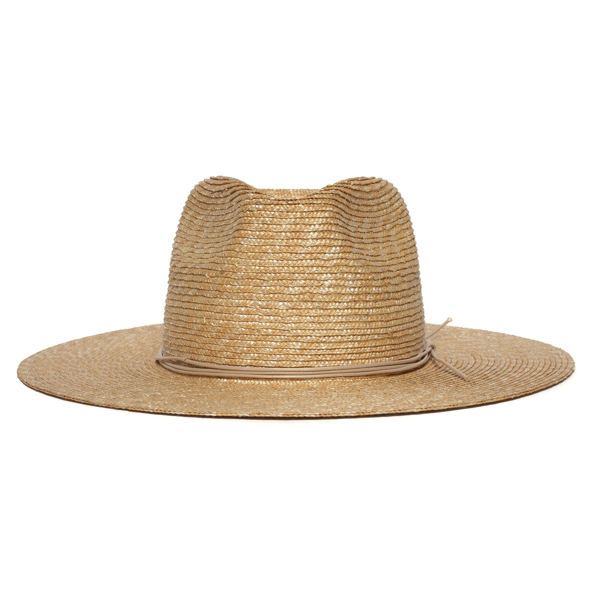 Goorin Bros. vodka soda straw fedora Natural front view