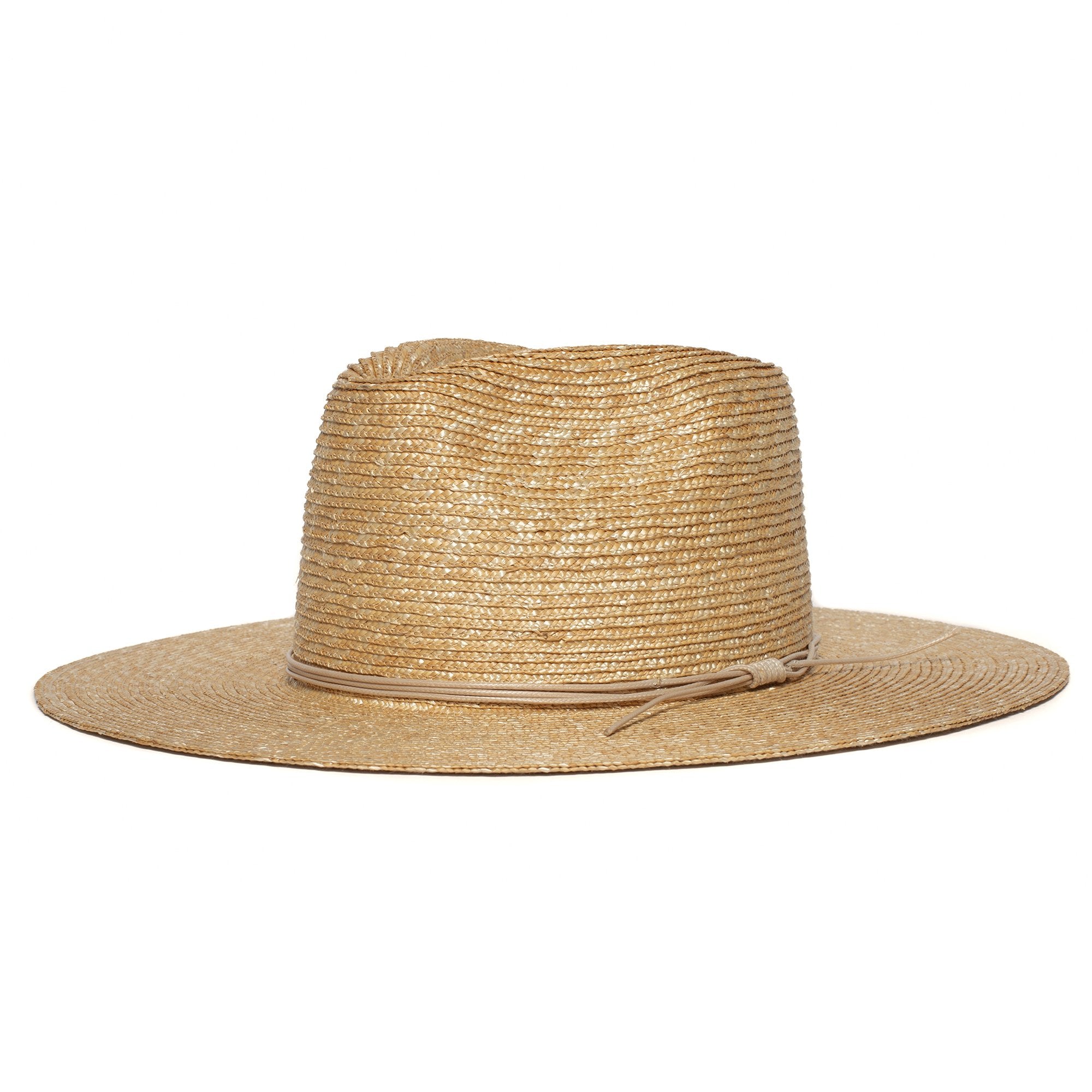Goorin Bros. vodka soda straw fedora Natural left side view