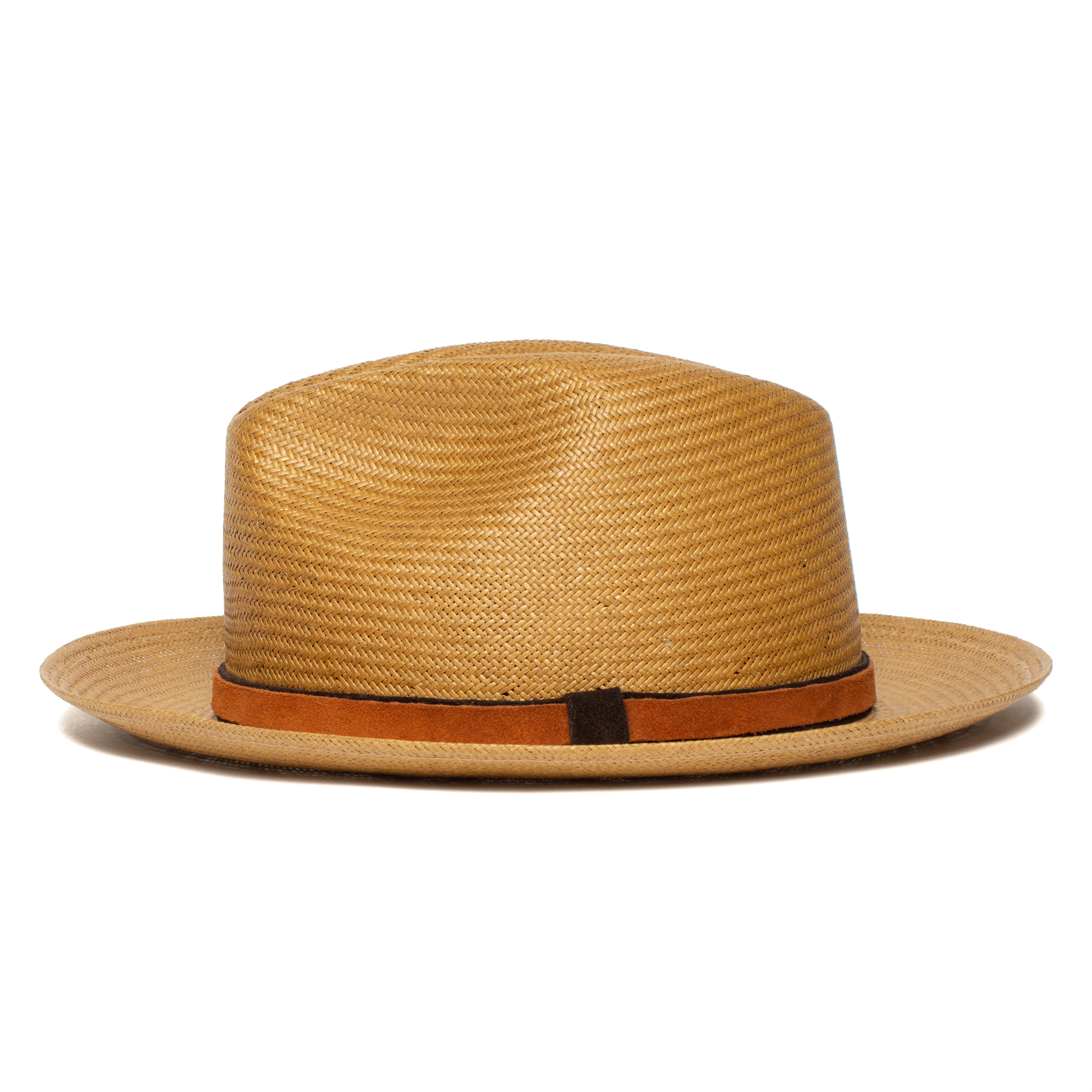 Goorin Bros. dream boat straw fedora Brown side view