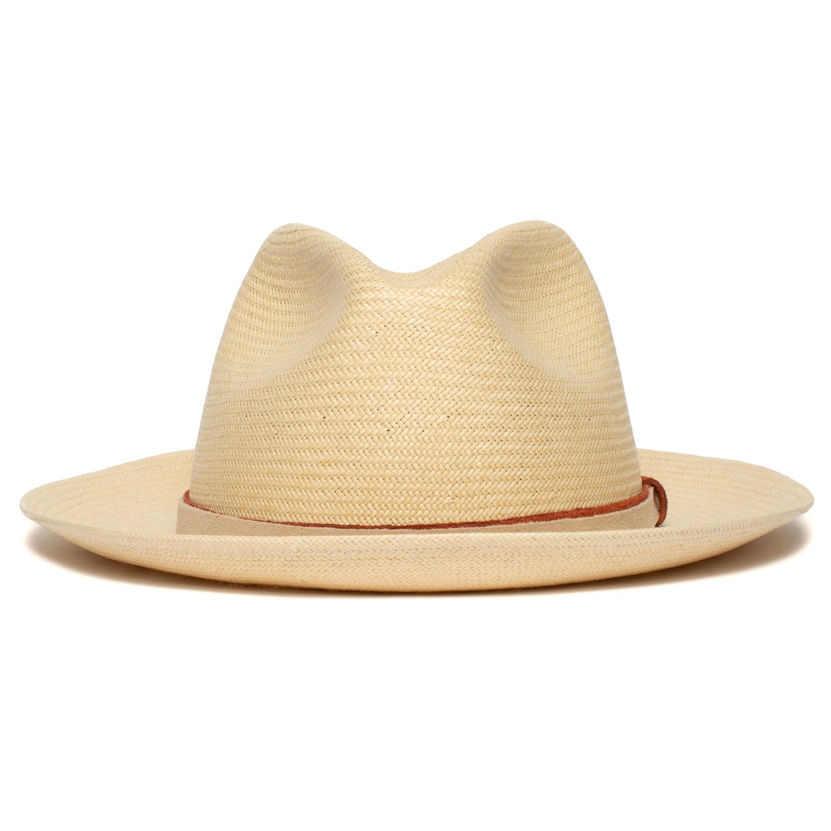 Goorin Bros. dream boat straw fedora Tan front view