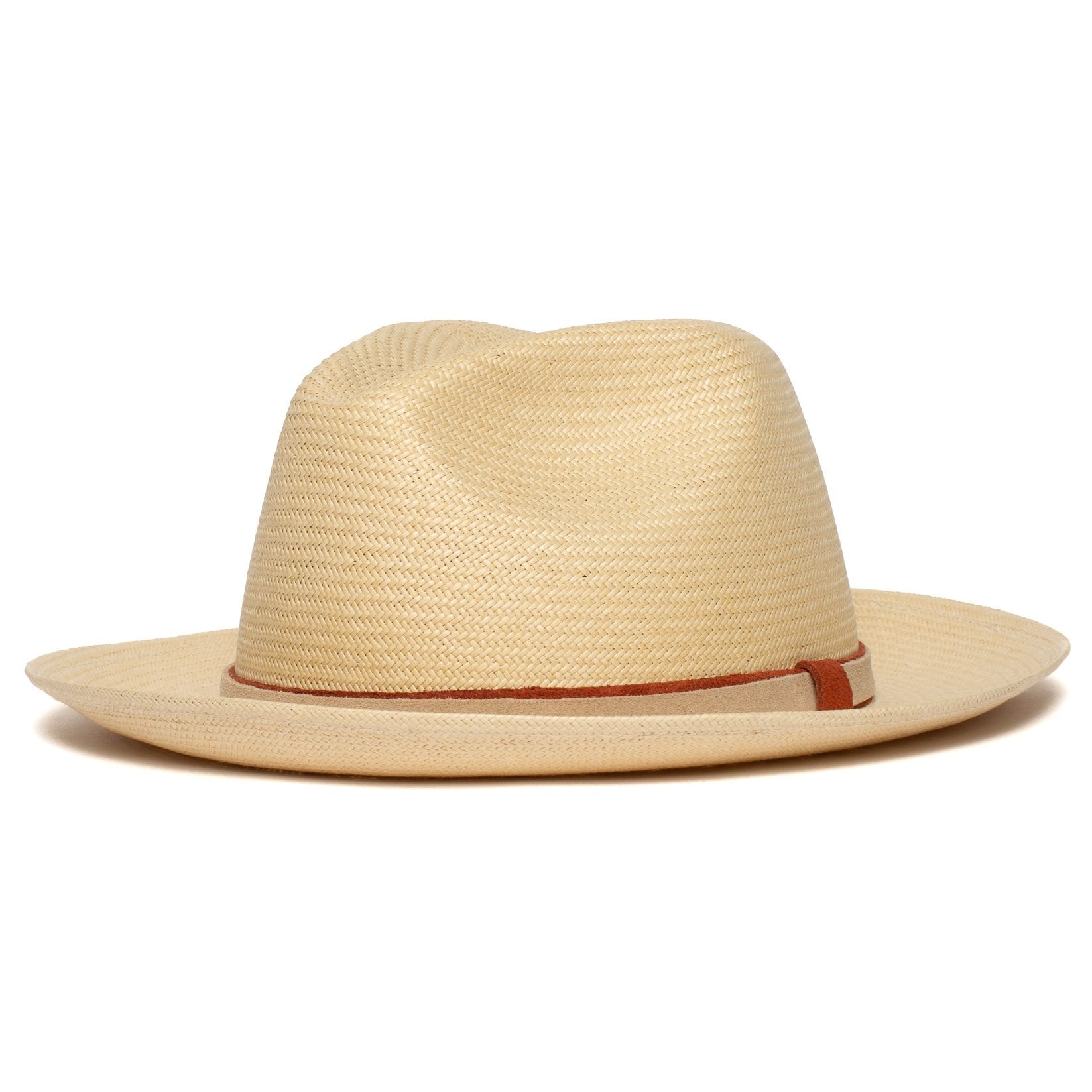 Goorin Bros. dream boat straw fedora Tan left side view