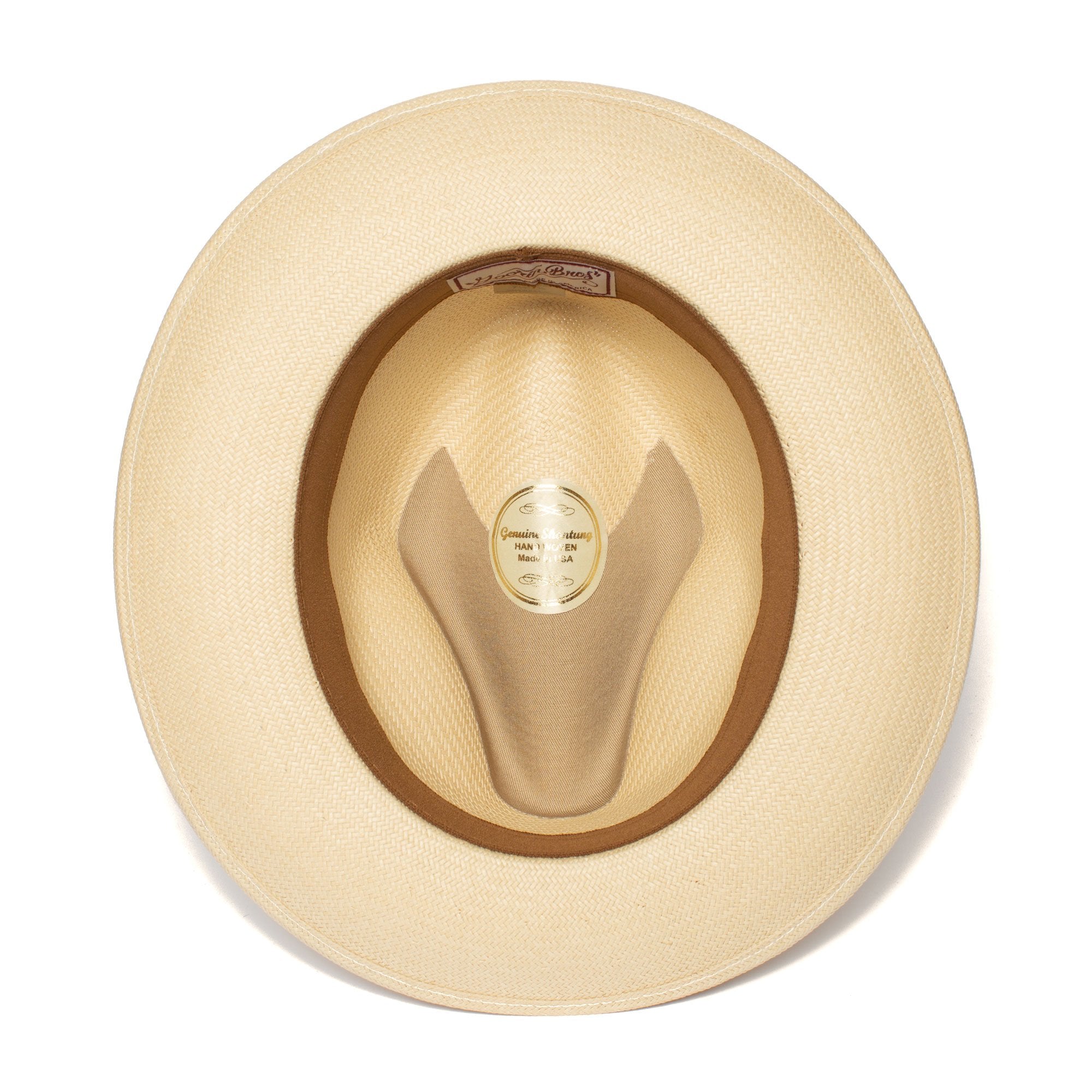 Goorin Bros. dream boat straw fedora Tan under view