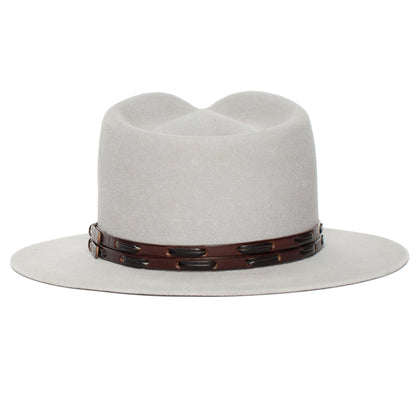 Goorin Bros. deep river wool fedora Grey back view