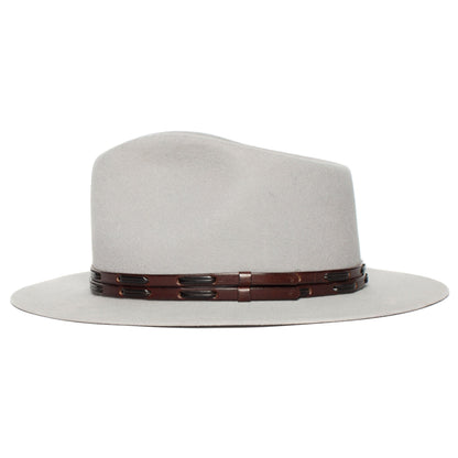 Goorin Bros. deep river wool fedora Grey side view