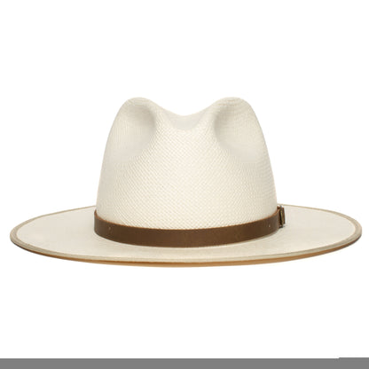 Goorin Bros. a better man straw fedora Stone front view