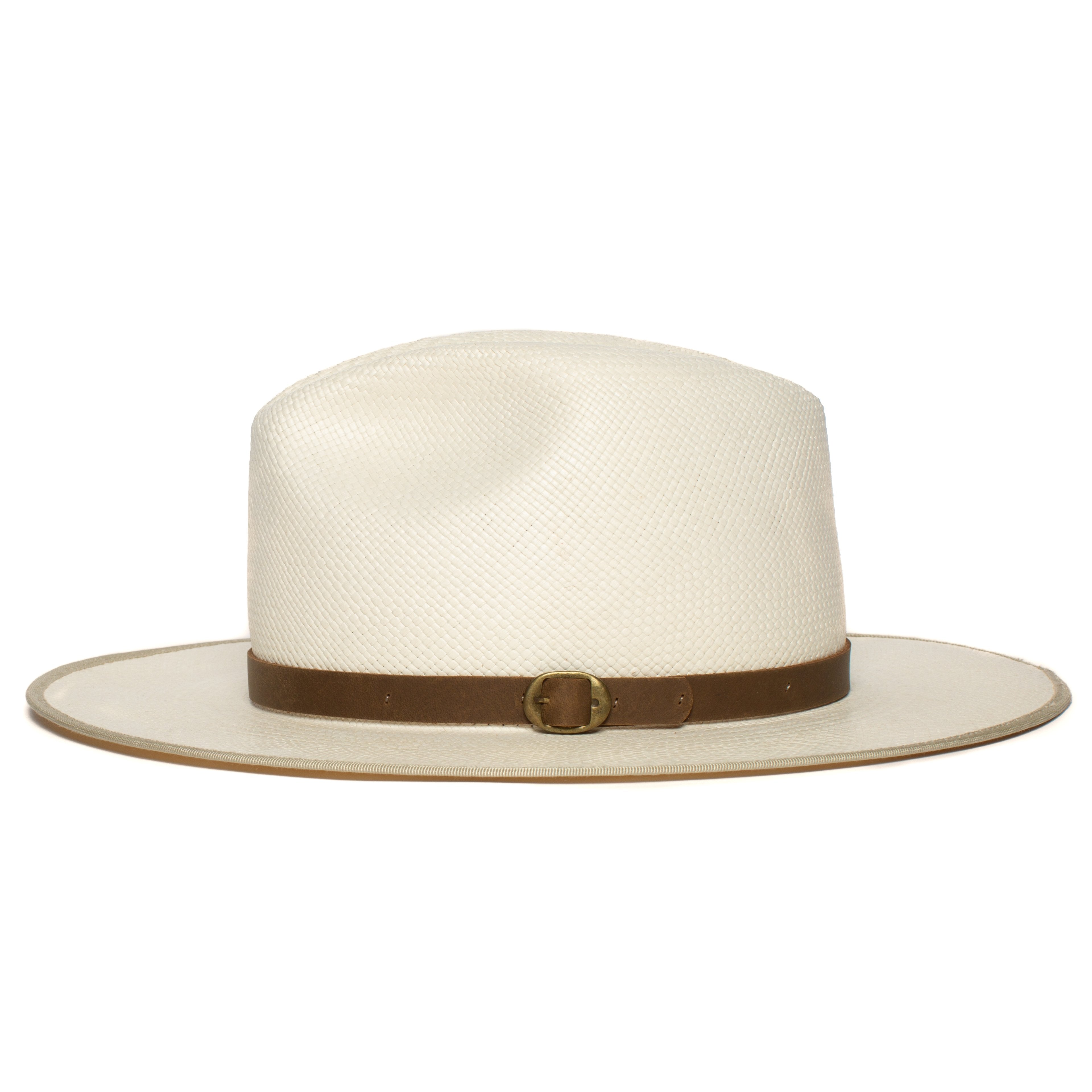 Goorin Bros. a better man straw fedora Stone side view