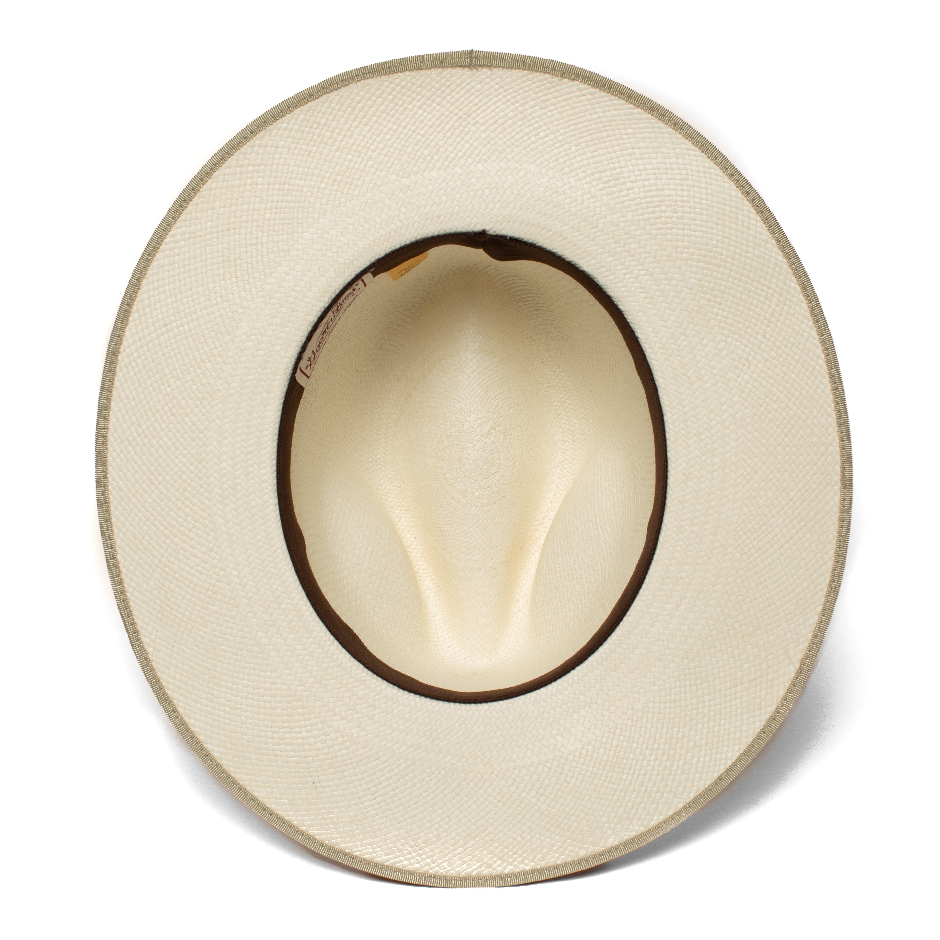 Goorin Bros. a better man straw fedora Stone under view