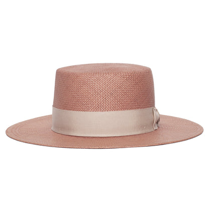 Goorin Bros. kai kai boater Pink front view