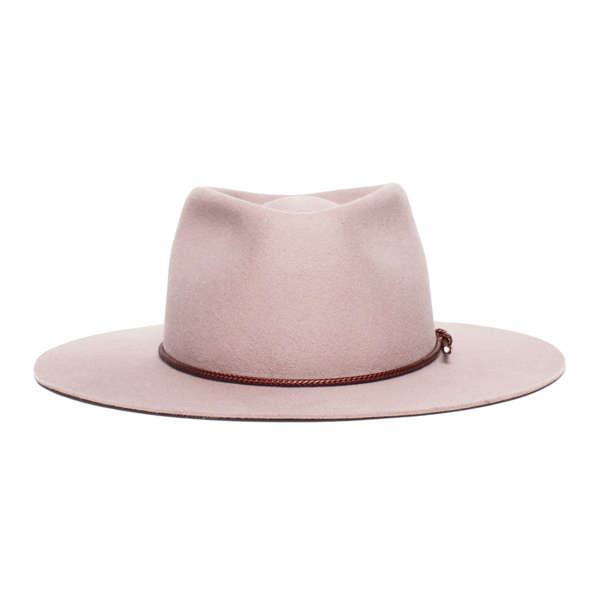 Goorin Bros. dakota wool wide brim fedora Pink front view