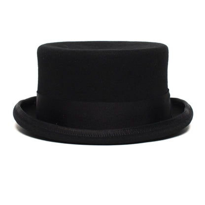 Goorin Bros. cash queen wool equestrian top hat Black front view