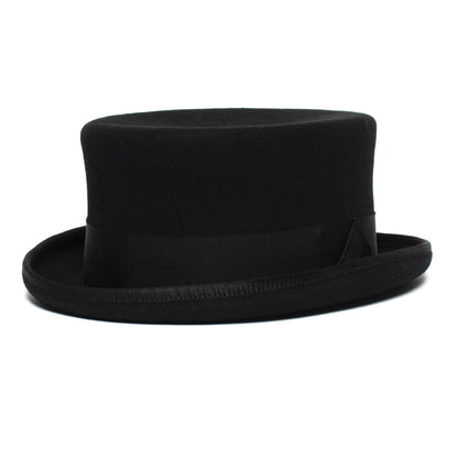 Goorin Bros. cash queen wool equestrian top hat Black left side view