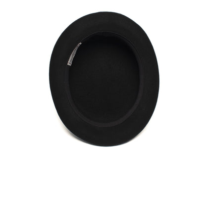 Goorin Bros. cash queen wool equestrian top hat Black top view