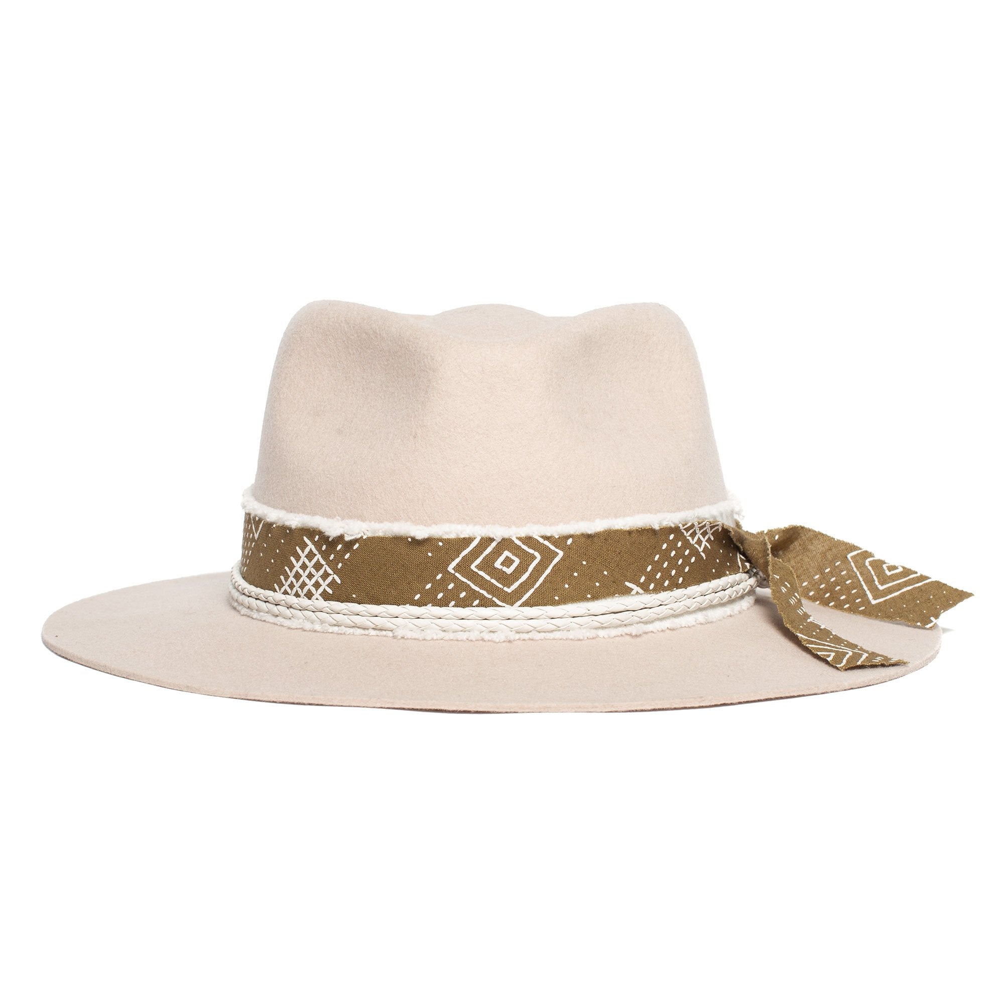 Goorin Bros. marley wool fedora Creme front view