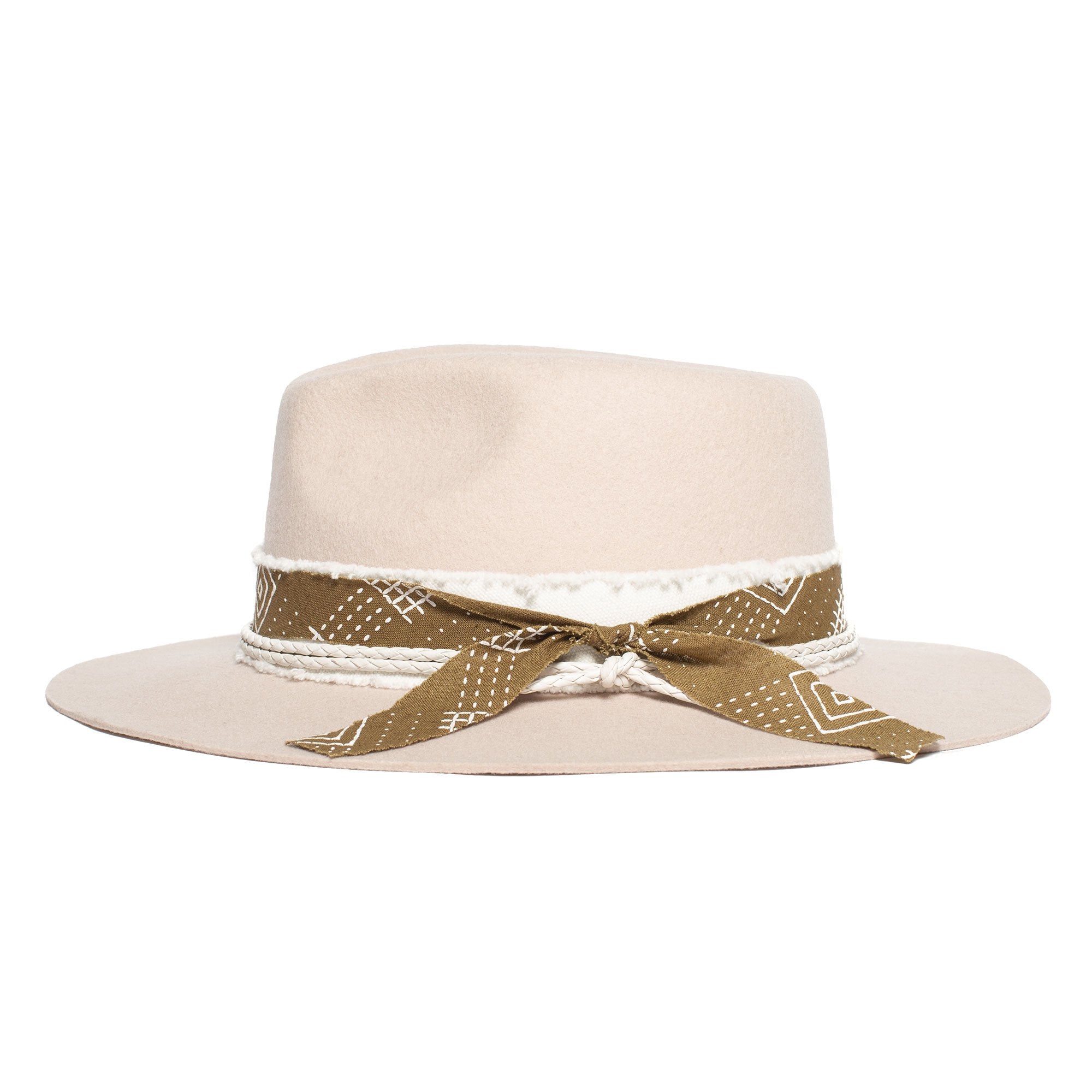 Goorin Bros. marley wool fedora Creme side view