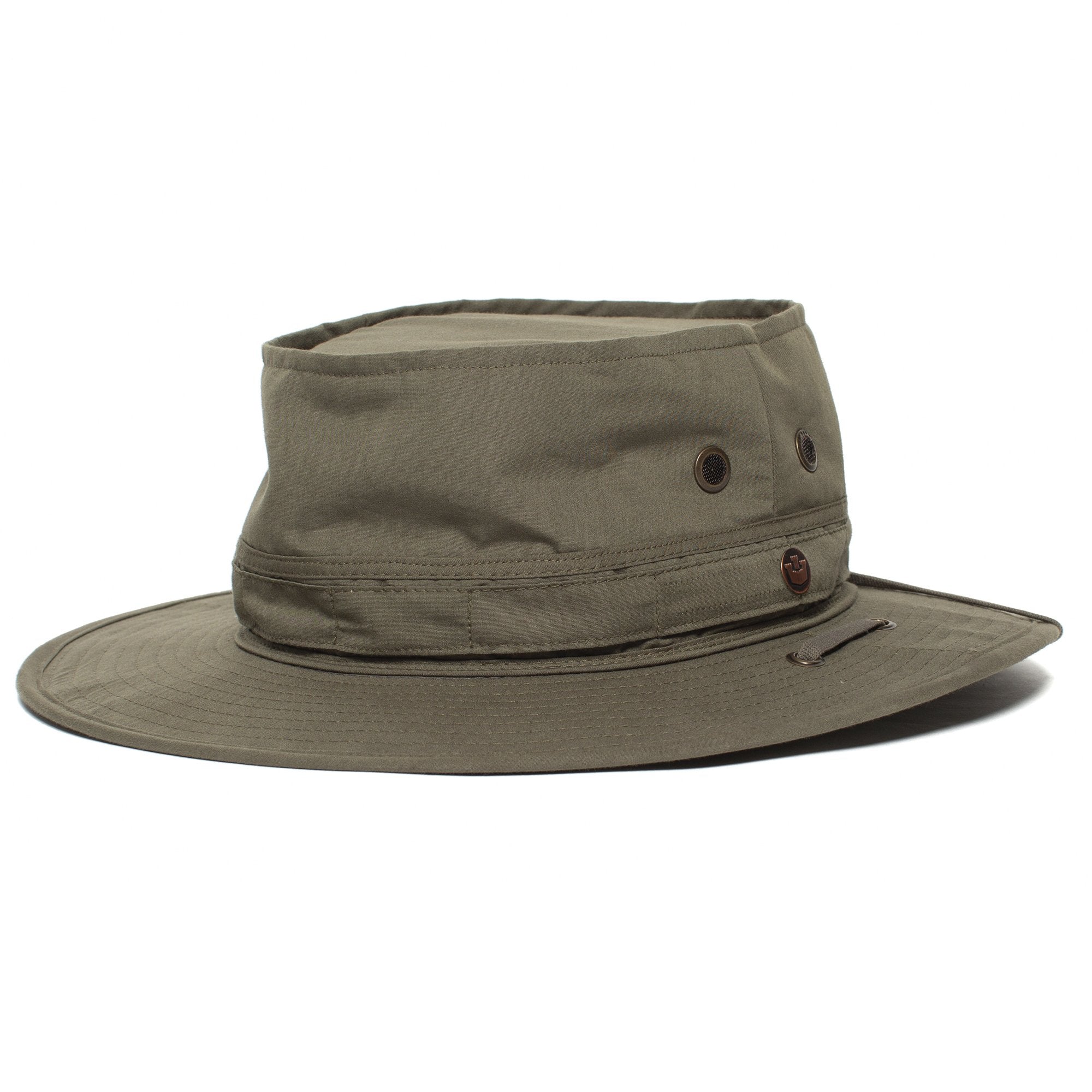 Goorin Bros. above beyond safari Olive left side view
