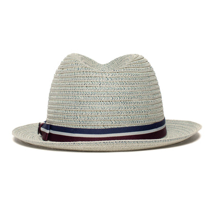 Goorin Bros. davie paper fedora Light Blue back view