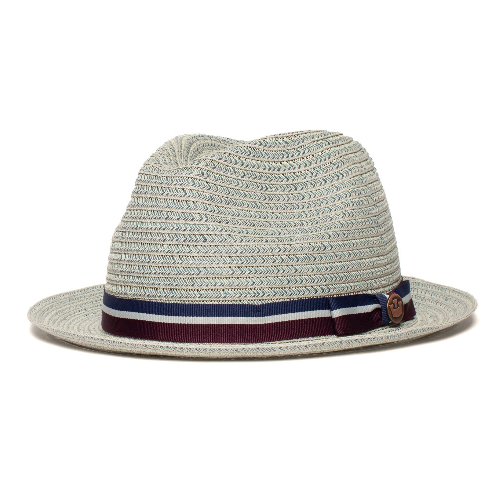 Goorin Bros. davie paper fedora Light Blue left side view
