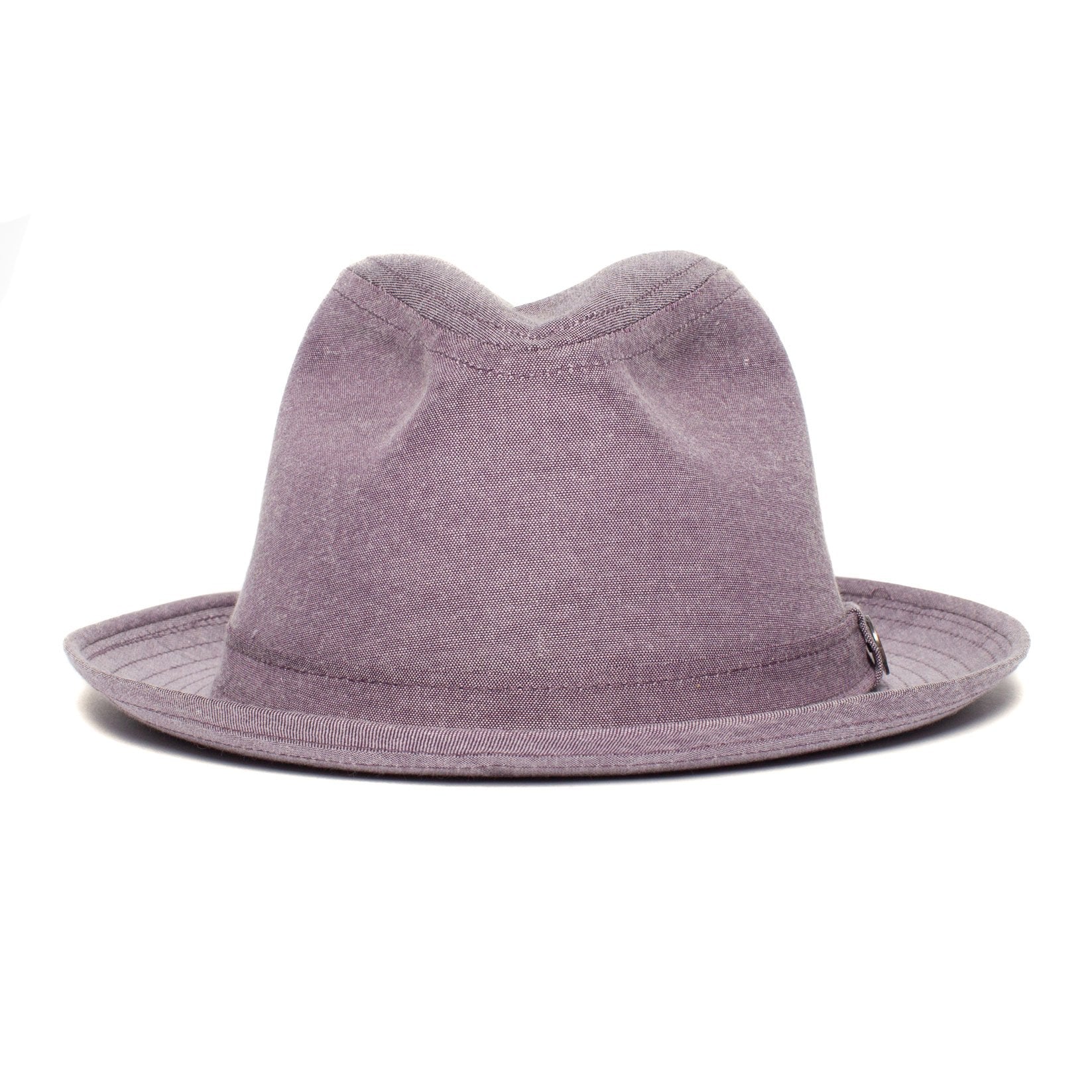 Goorin Bros. high dive cotton fedora Maroon front view