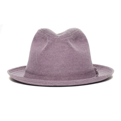 Goorin Bros. high dive cotton fedora Maroon front view