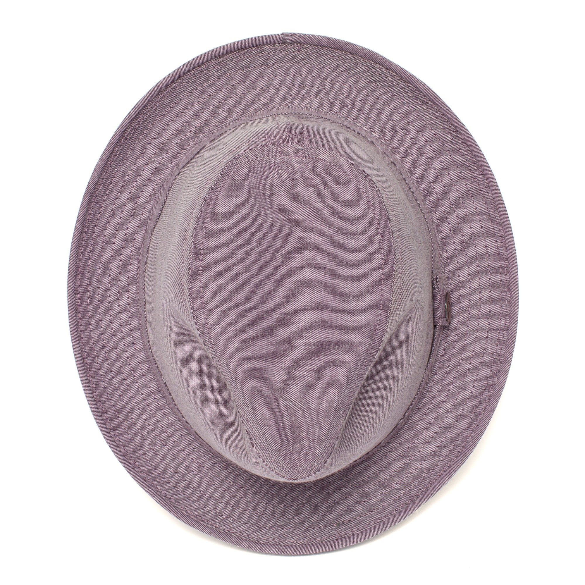 Goorin Bros. high dive cotton fedora Maroon top view