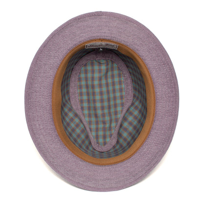 Goorin Bros. high dive cotton fedora Maroon under view