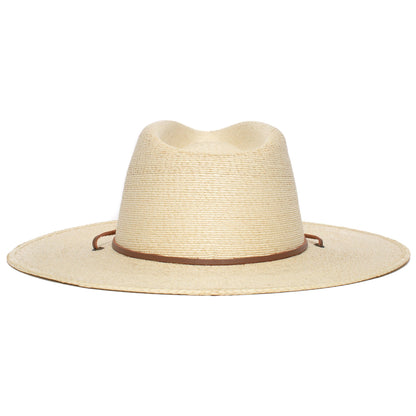 Goorin Bros. sundowner wide brim fedora Natural back view
