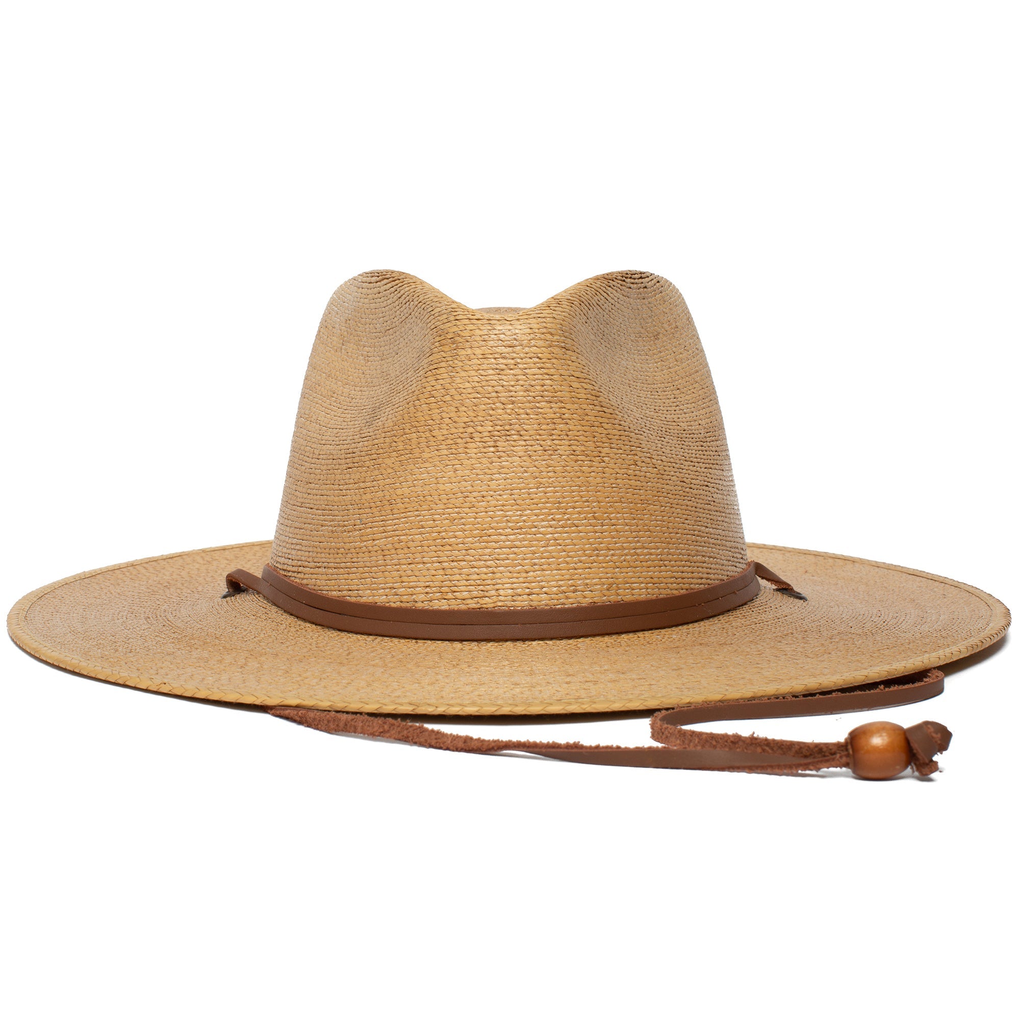 Goorin Bros. sundowner wide brim fedora Tan front view
