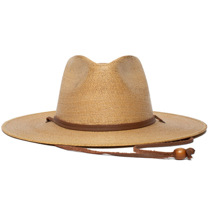 Goorin Bros. sundowner wide brim fedora Tan front view