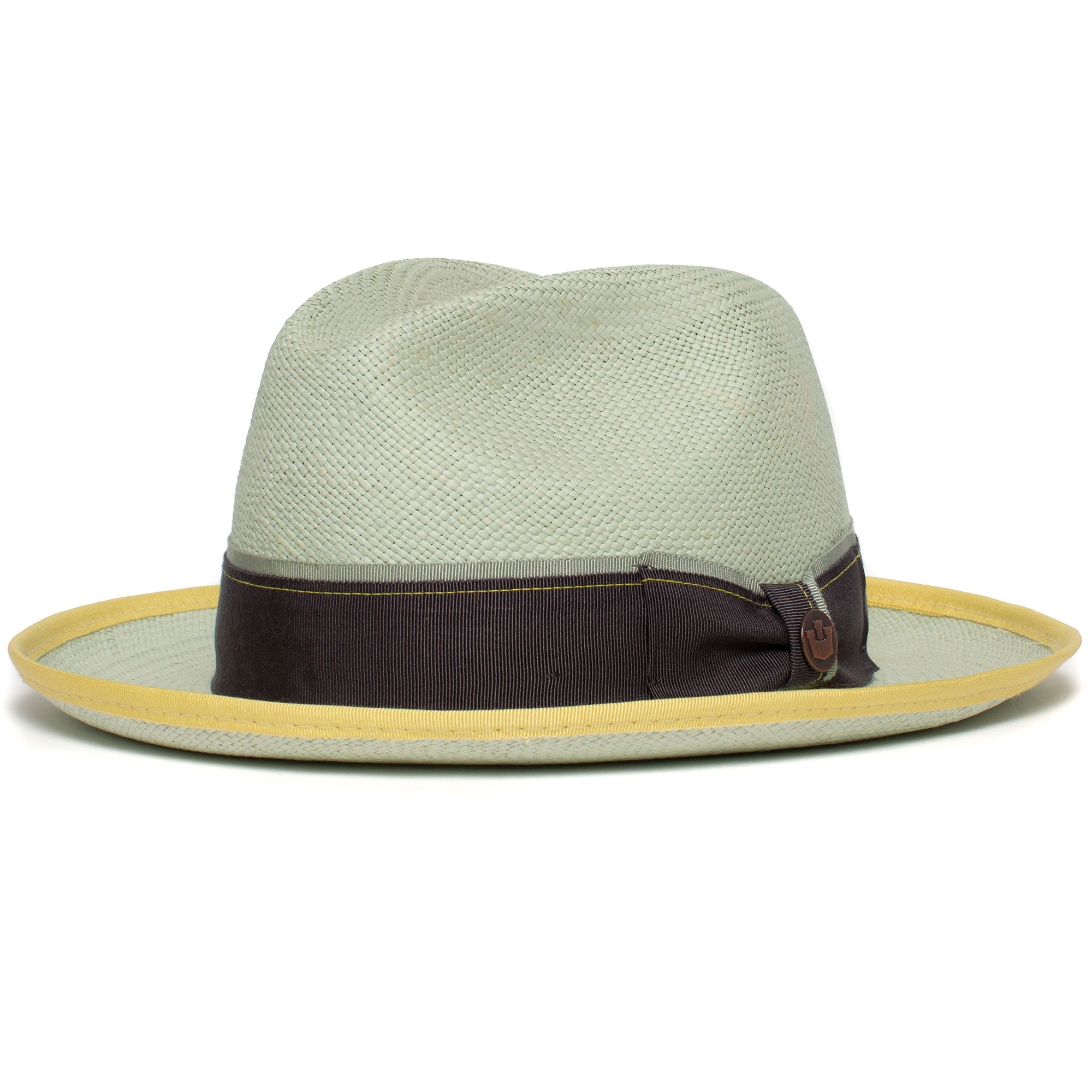 Goorin Bros. hartman wide brim toquilla straw fedora Sky left side view