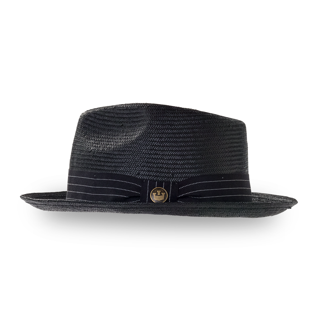 Goorin Bros. Snare Black fedora left side view