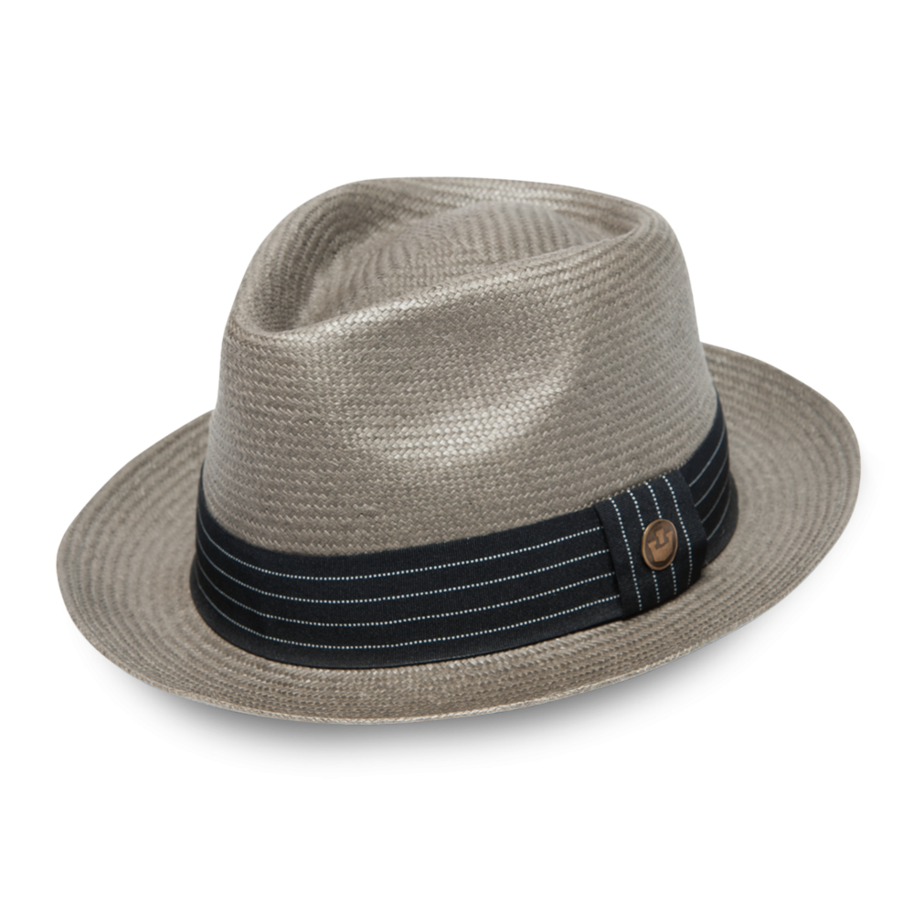Goorin Bros. Snare Grey fedora left side view