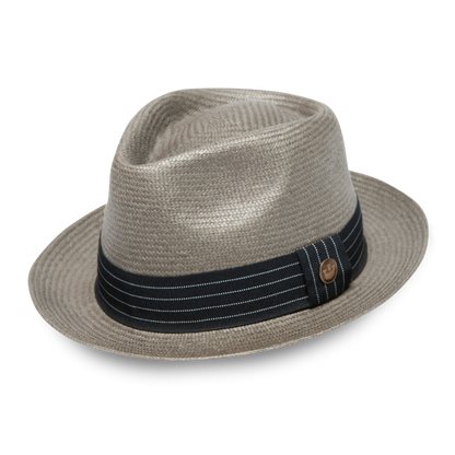 Goorin Bros. Snare Grey fedora left side view