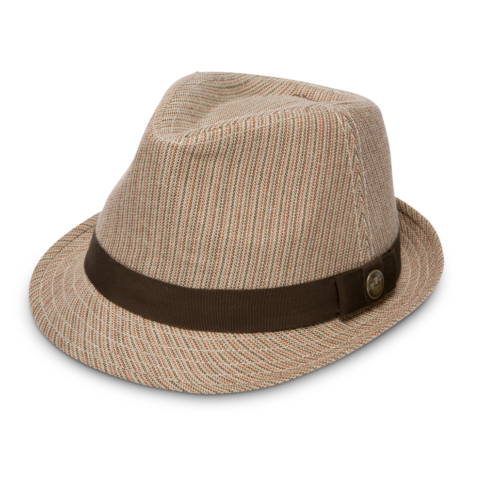Goorin Bros. district acrylic a crown fedora Tan  left side view