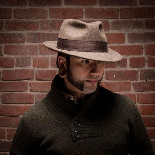 Goorin Bros. bogart wool wide brim fedora Dark Brown  mens styling