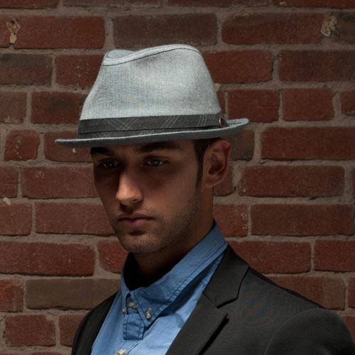 Goorin Bros. jake wool stingy brim fedora Slate  mens styling
