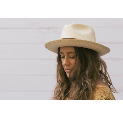 Goorin Bros. Ruben Gonzalez Natural fedora womens styling