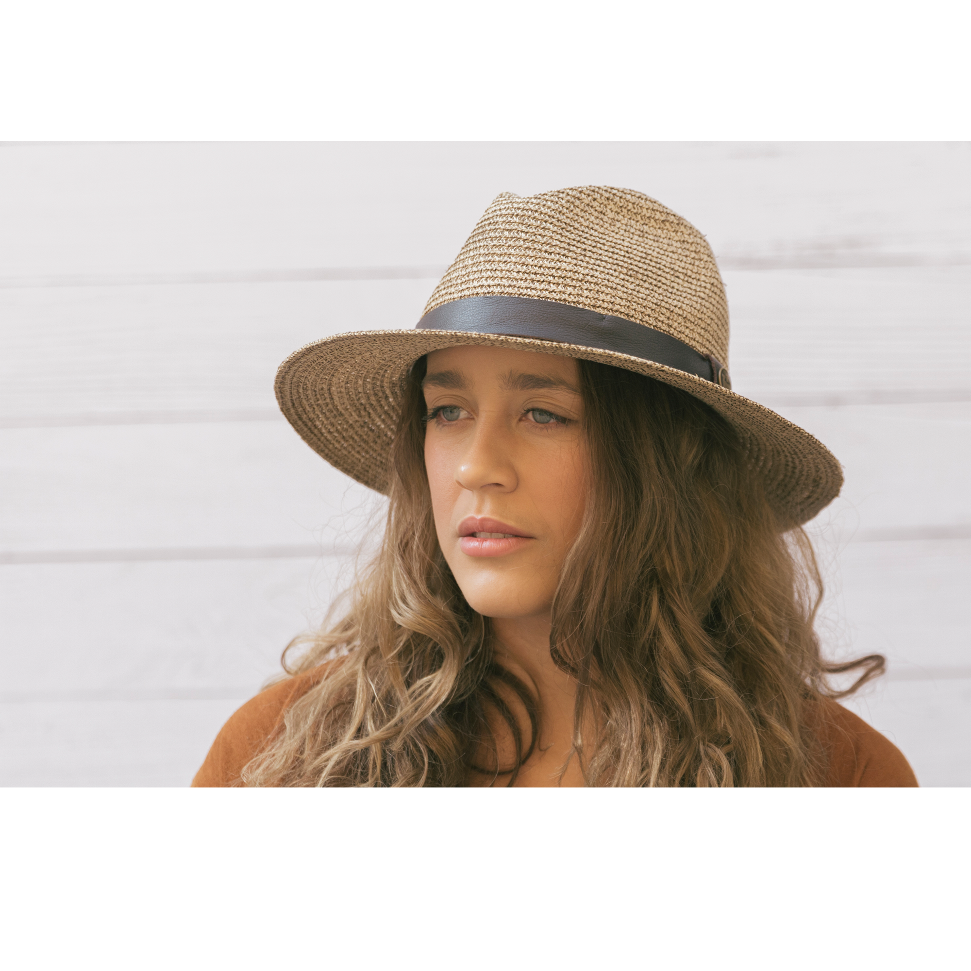 Goorin Bros. Henri Tan fedora womens styling