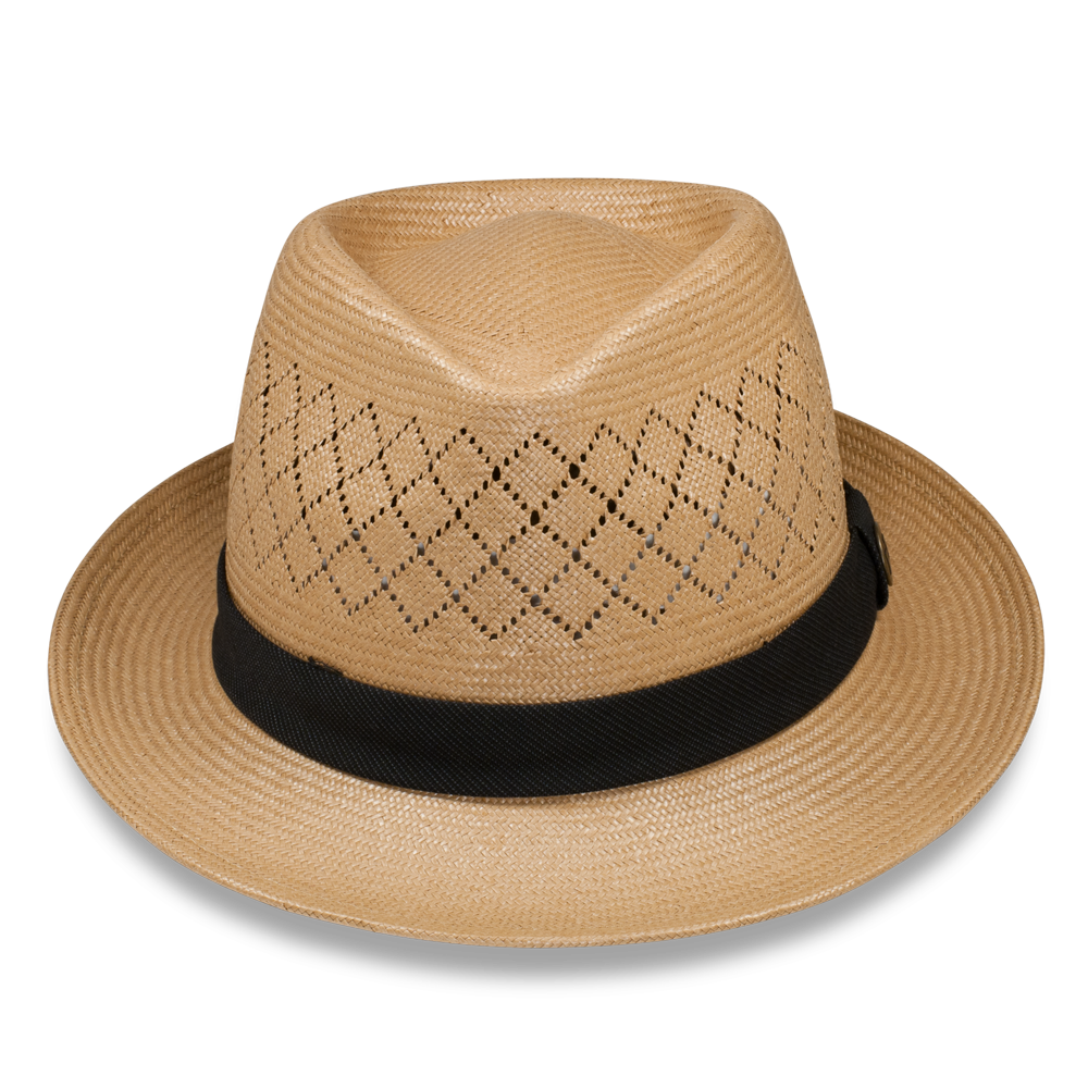 Goorin Bros. Emile Tan fedora front view