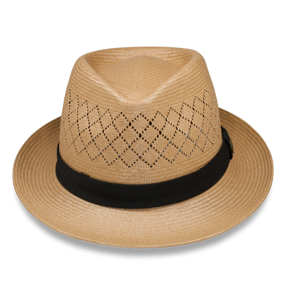 Goorin Bros. Emile Tan fedora front view