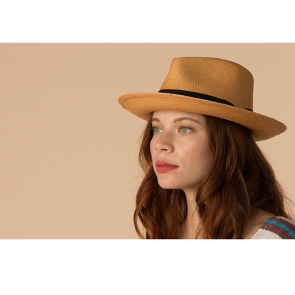Goorin Bros. Big John Tan fedora womens styling