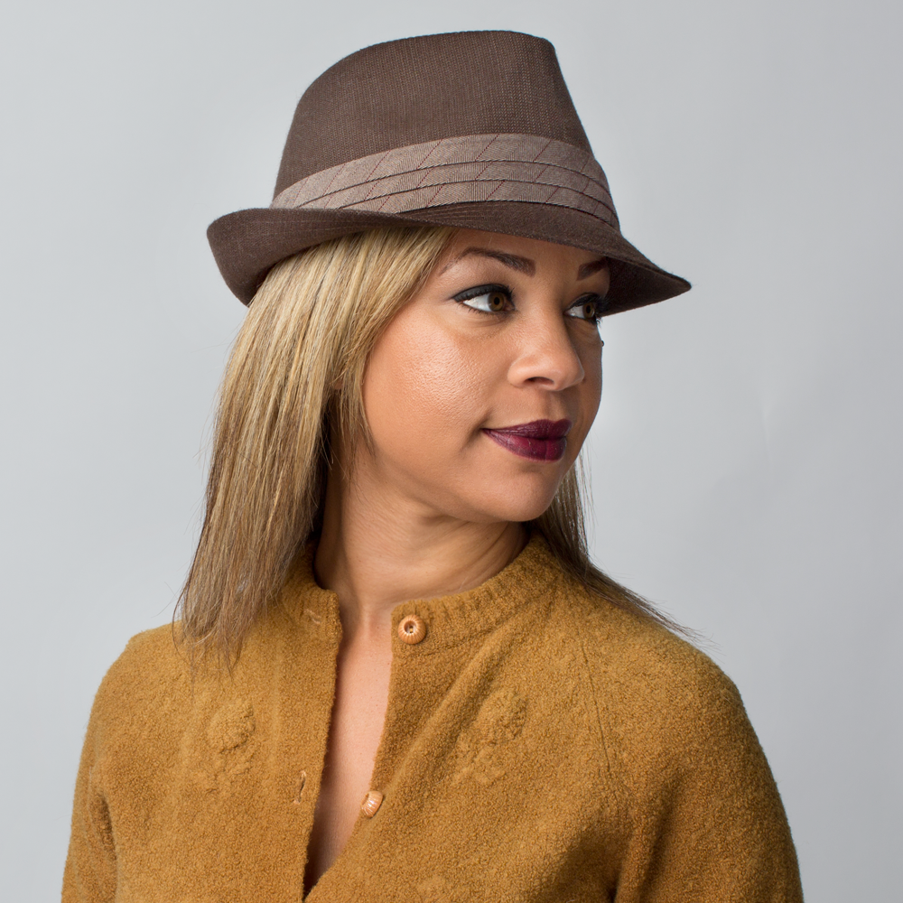 Goorin Bros. Baritone Brown fedora womens styling