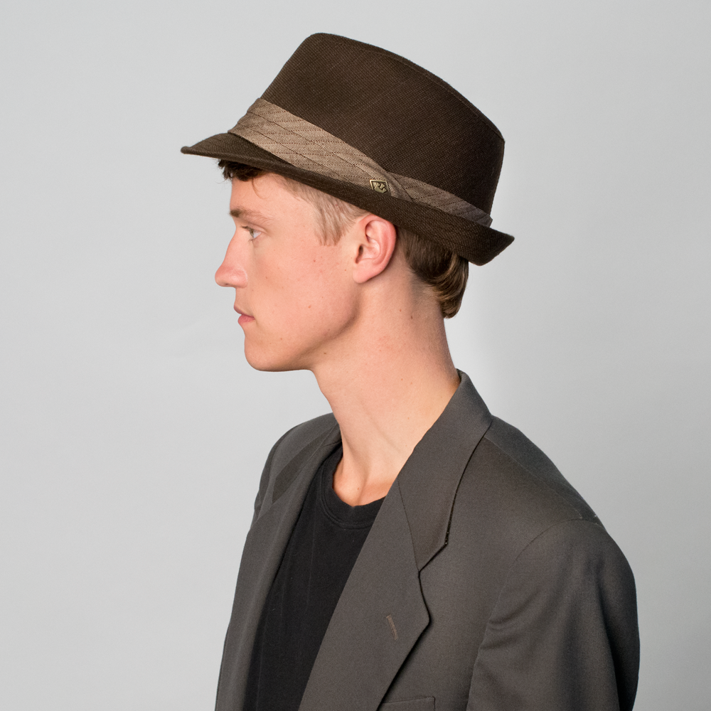 Goorin Bros. Baritone Brown fedora mens styling