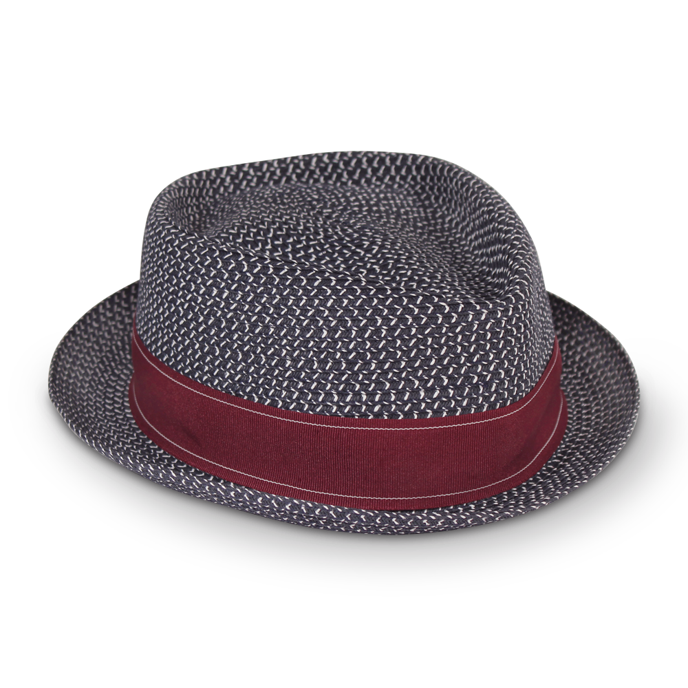 Goorin Bros. Guillermo Navy porkpie right side view