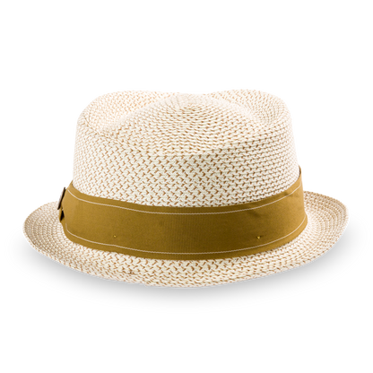 Goorin Bros. Guillermo White porkpie back view