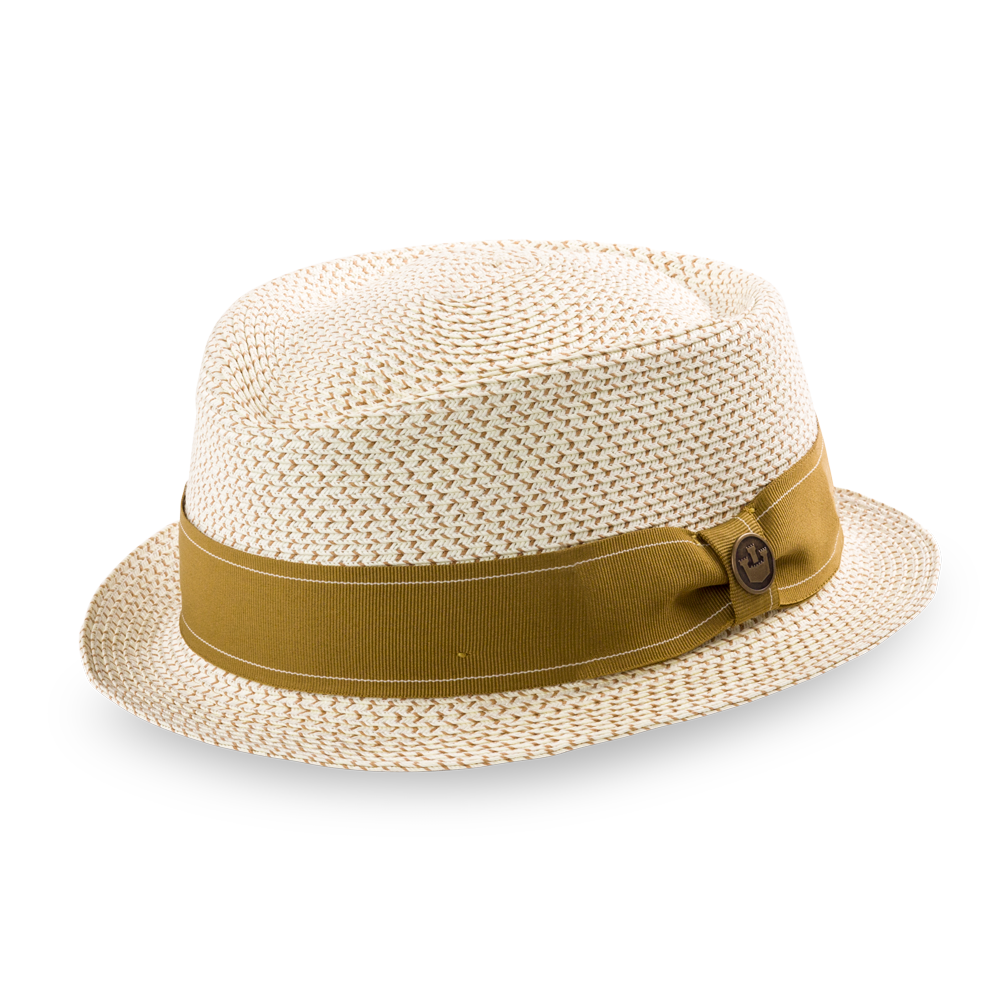 Goorin Bros. Guillermo White porkpie left side view
