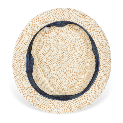 Goorin Bros. Guillermo White porkpie under view