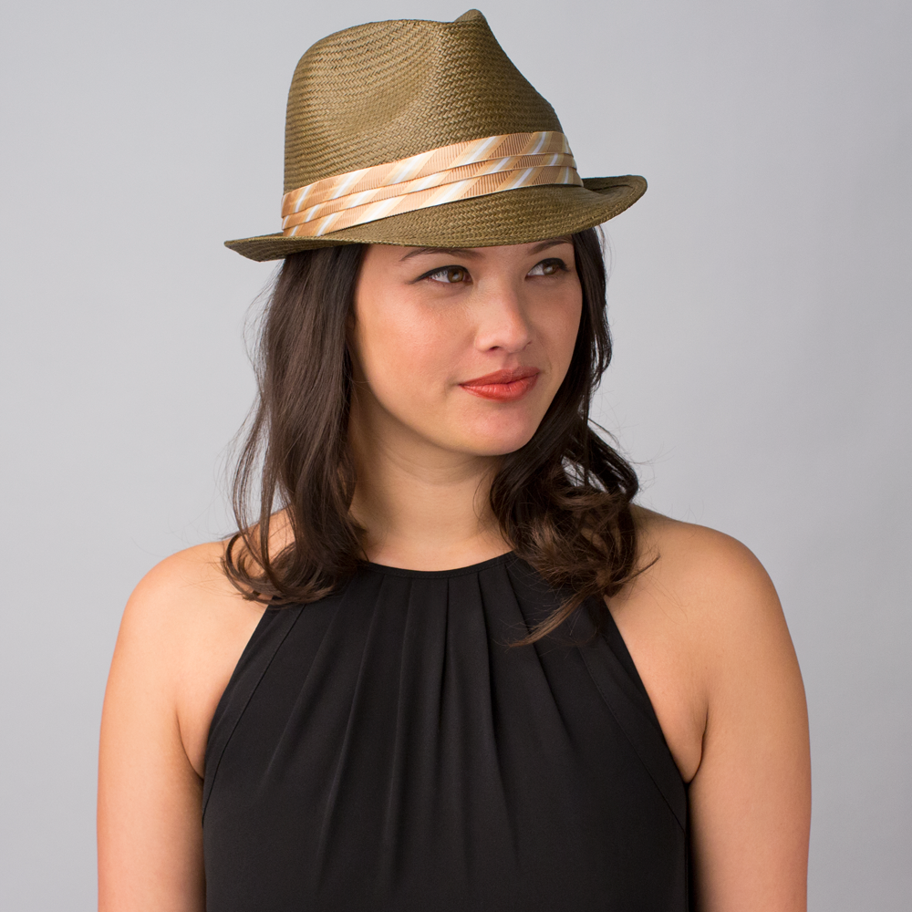 Goorin Bros. Cuba Brown flip up womens styling