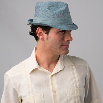 Goorin Bros. playa sirena straw a crown fedora Blue  mens styling