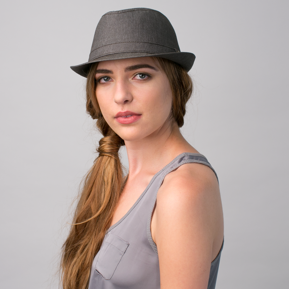 Goorin Bros. galaxy explorer cotton stroller fedora Olive  womens styling